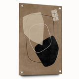 Mid Century Modern Abstract Geometric Art - Retro Minimalist Wall Decor