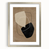 Mid Century Modern Abstract Geometric Art - Retro Minimalist Wall Decor