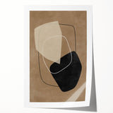 Mid Century Modern Abstract Geometric Art - Retro Minimalist Wall Decor