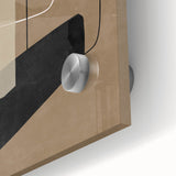 Mid Century Modern Geometric Abstract Art - Minimalist Retro Wall Decor