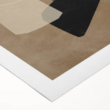 Mid Century Modern Geometric Abstract Art - Minimalist Retro Wall Decor