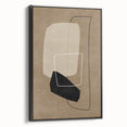 Mid Century Modern Abstract Art - Minimalist Geometric Retro Wall Decor