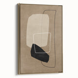 Mid Century Modern Abstract Art - Minimalist Geometric Retro Wall Decor