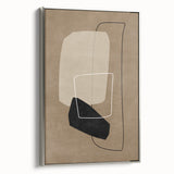 Mid Century Modern Abstract Art - Minimalist Geometric Retro Wall Decor
