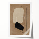 Mid Century Modern Abstract Art - Minimalist Geometric Retro Wall Decor