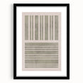 Mid Century Modern Abstract Striped Art - Minimalist Geometric Wall Decor