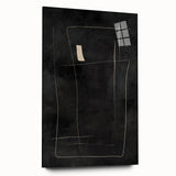 Mid Century Modern Minimalist Line Art - Geometric Abstract Wall Decor