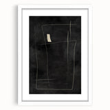 Mid Century Modern Minimalist Line Art - Geometric Abstract Wall Decor