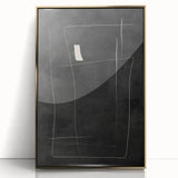 Mid Century Modern Minimalist Line Art - Geometric Abstract Wall Decor