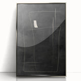 Mid Century Modern Minimalist Line Art - Geometric Abstract Wall Decor