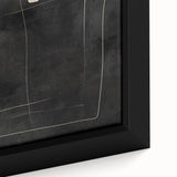 Mid Century Modern Minimalist Line Art - Geometric Abstract Wall Decor