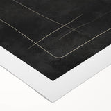 Mid Century Modern Minimalist Line Art - Geometric Abstract Wall Decor