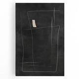 Mid Century Modern Minimalist Line Art - Geometric Abstract Wall Decor