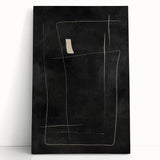 Mid Century Modern Minimalist Line Art - Geometric Abstract Wall Decor