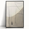 Mid Century Modern Abstract Line Art - Minimalist Geometric Wall Decor