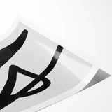 Mid Century Modern Art | Minimalist Geometric Wall Decor | Retro Prints