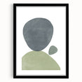 Mid Century Modern Art | Geometric Wall Decor | Minimalist Retro Print