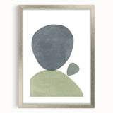 Mid Century Modern Art | Geometric Wall Decor | Minimalist Retro Print