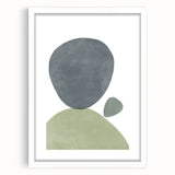 Mid Century Modern Art | Geometric Wall Decor | Minimalist Retro Print