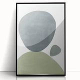 Mid Century Modern Art | Geometric Wall Decor | Minimalist Retro Print