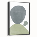 Mid Century Modern Art | Geometric Wall Decor | Minimalist Retro Print