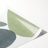 Mid Century Modern Art | Geometric Wall Decor | Minimalist Retro Print