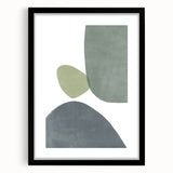 Mid Century Modern Art | Retro Geometric Wall Decor | Minimalist Print
