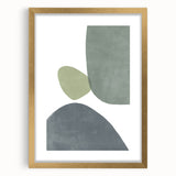 Mid Century Modern Art | Retro Geometric Wall Decor | Minimalist Print