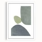 Mid Century Modern Art | Retro Geometric Wall Decor | Minimalist Print