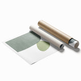 Mid Century Modern Art | Retro Geometric Wall Decor | Minimalist Print