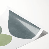 Mid Century Modern Art | Retro Geometric Wall Decor | Minimalist Print