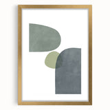 Mid Century Modern Art | Minimalist Geometric Wall Decor | Retro Print