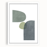 Mid Century Modern Art | Minimalist Geometric Wall Decor | Retro Print