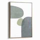 Mid Century Modern Art | Minimalist Geometric Wall Decor | Retro Print