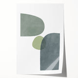 Mid Century Modern Art | Minimalist Geometric Wall Decor | Retro Print
