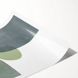 Mid Century Modern Art | Minimalist Geometric Wall Decor | Retro Print