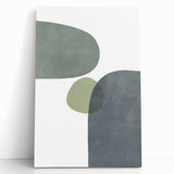 Mid Century Modern Art | Minimalist Geometric Wall Decor | Retro Print