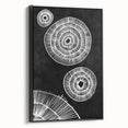 Mid Century Modern Art | Black and White Geometric Wall Decor | Retro Print