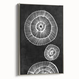 Mid Century Modern Art | Bold Geometric Wall Decor | Retro Black & White