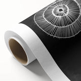 Mid Century Modern Art | Bold Geometric Wall Decor | Retro Black & White