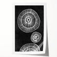 Mid Century Modern Art | Bold Geometric Wall Decor | Retro Black & White