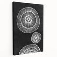 Mid Century Modern Art | Bold Geometric Wall Decor | Retro Black & White