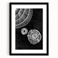 Mid Century Modern Art | Black and White Geometric Wall Decor | Retro Design
