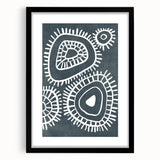 Mid Century Modern Art | Abstract Geometric Wall Decor | Retro Print