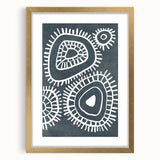 Mid Century Modern Art | Abstract Geometric Wall Decor | Retro Print