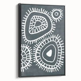 Mid Century Modern Art | Abstract Geometric Wall Decor | Retro Print