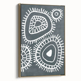 Mid Century Modern Art | Abstract Geometric Wall Decor | Retro Print