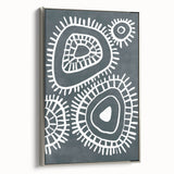 Mid Century Modern Art | Abstract Geometric Wall Decor | Retro Print