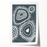 Mid Century Modern Art | Abstract Geometric Wall Decor | Retro Print