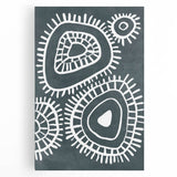 Mid Century Modern Art | Abstract Geometric Wall Decor | Retro Print